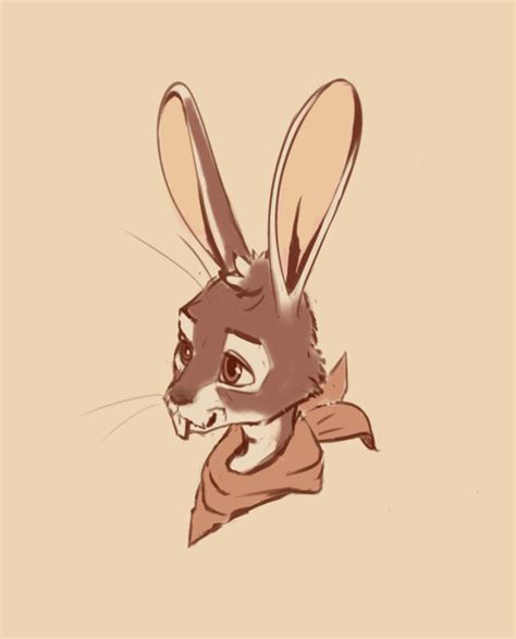 Random Anthro Rabbit Sketch By Cicakkia On Deviantart