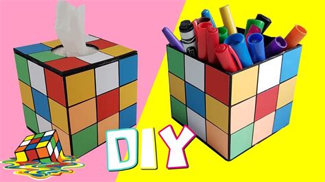 Como Fazer Cubo De Papelão