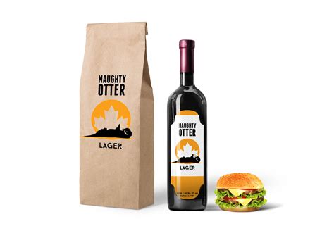 Download Wine Paper Bag Packaging Mockup