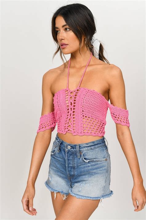 We did not find results for: Kassidy Crochet Crop Top in White - $27 | Tobi US