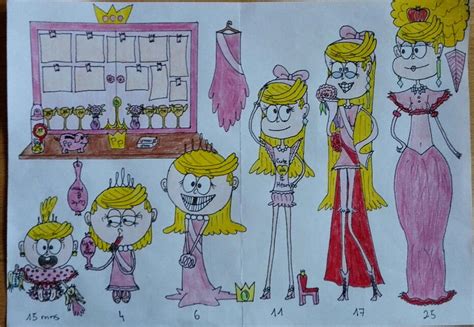 Lola Loud Age Evolution By Momo Malt Gern On Deviantart