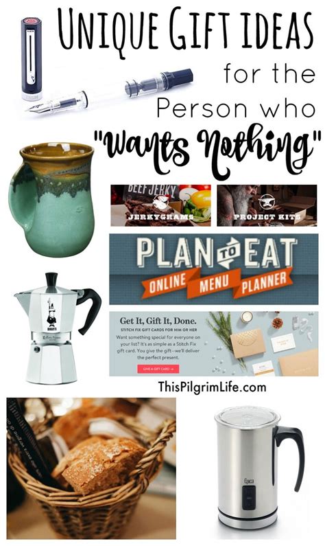 Check spelling or type a new query. Unique Gift Ideas for The Person Who "Wants Nothing ...
