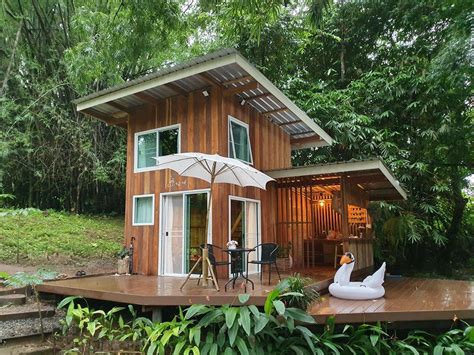 Beautiful Two Story Wooden House With A Tropical Vibe Best House Design