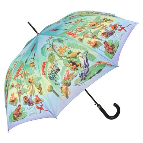 Regenschirm Automatik Froschfamilie Regenschirme Mit Motiv