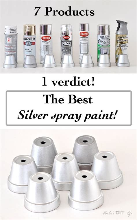 Silver Spray Paint Diy Spray Paint Spray Paints Paint Stain