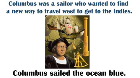 Columbus Sailed The Ocean Blue Ppt Download