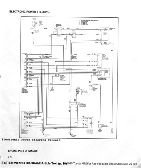 1992 Toyota Mr2 Electrical Wiring Diagram Manual Turbo 2 ...