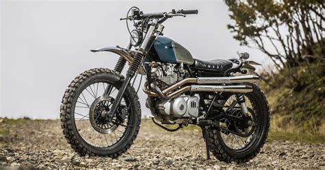 Selling on behalf on a friend who has moved away. Peace Scrambler: A Suzuki TU250 Grasstracker by Heiwa ...