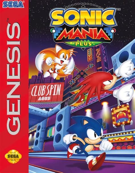 Sonic Mania Reverse Cover Cat With Monocle