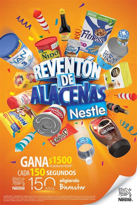 Arte Digital para Nestlé Promoción Reventón de Alacenas Creative Poster Design Creative Posters