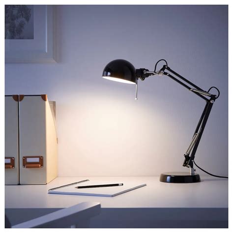 Ikea did in 2018 the continuation of its most famous ad: FORSÅ Work lamp with LED bulb, black - IKEA in 2020 | Lamp ...