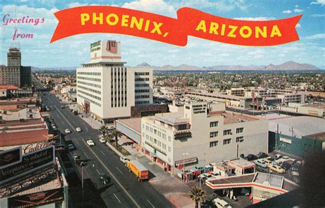 Postcard Greetings from Phoenix Arizona | Etsy | Phoenix arizona, Arizona, Arizona history