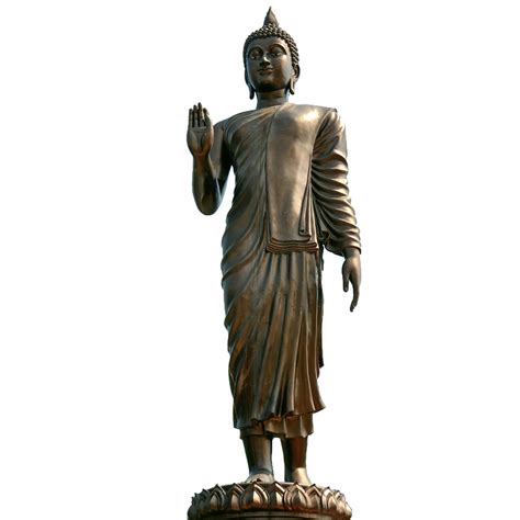 Garden Buddha Bronze Statue Metal Art Decoratebronze Statue