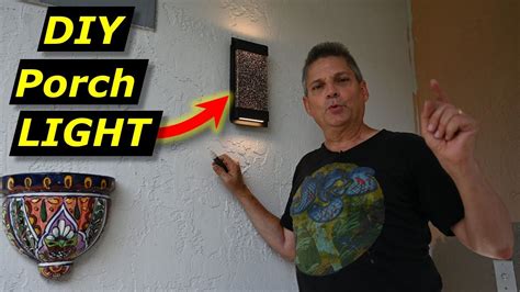 They enhance the beauty of the home as well as add the additional security benefit. How to Install A Porch Light DIY Wall Sconce Light ...