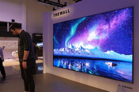 Samsung Lança Tv De 146 Polegadas The Wall Mundo Engenharia
