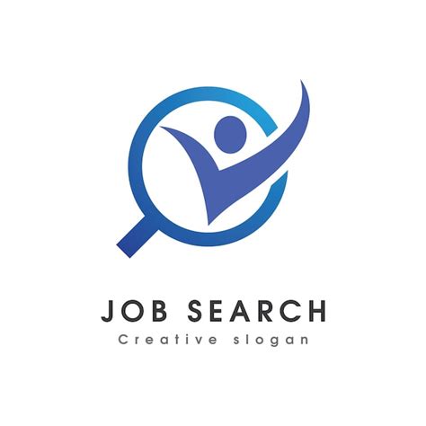 Premium Vector Job Search Logo Vector