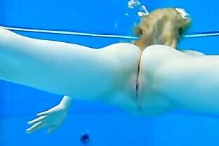 Cute Lucie Is Stripping Underwater Pornano Com