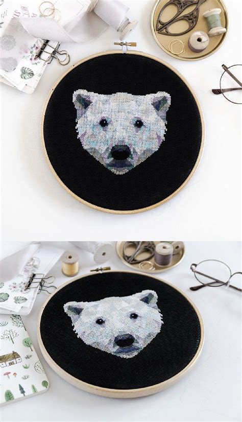 Boyds bears cross stitch patterns list. Polar Bear Modern Cross Stitch PDF Pattern, Easy ...