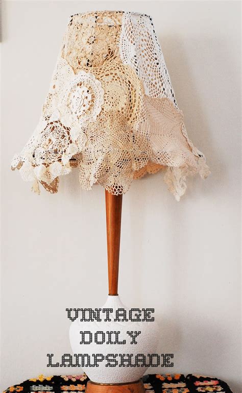 Maize Hutton Vintage Doily Lampshade Diy