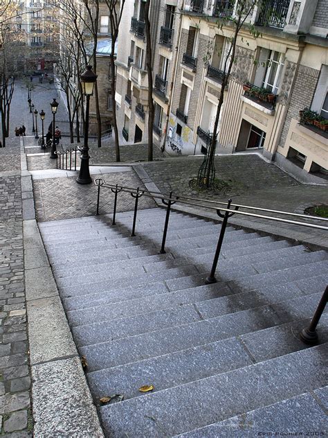 Escaliers De La Butte Montmartre Author Eric Pouhier Via Wikimedia