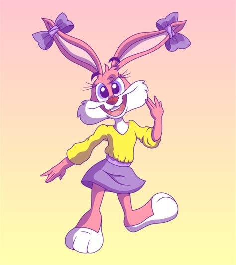 Tiny Toon Adventures Comic A I Buster Bunny Comic Elmyra Duff Furry