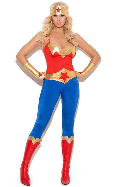 Super Hero Costumes Wonder Woman Sexy Superhero Costume