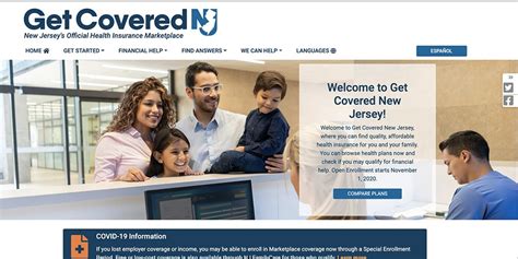 Check spelling or type a new query. GetCoveredNJ open enrollment begins this Sunday, November 1, 2020!