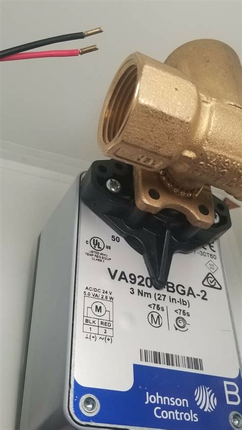 Johnson Controls Va9203 Bga 2 Actuator Onoff 27 Torque 41p697 For Sale Online Ebay