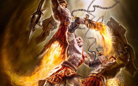 God Of War Game Video Action Adventure Fantasy Fighting