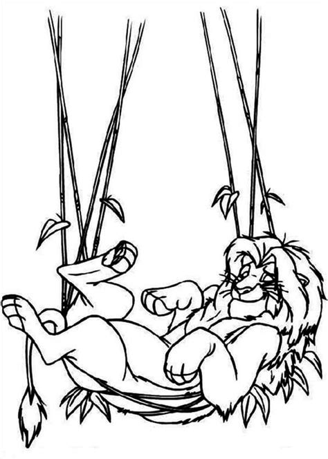 Lions are one of the most iconic animals on earth. Pin on Lion King Coloring Page