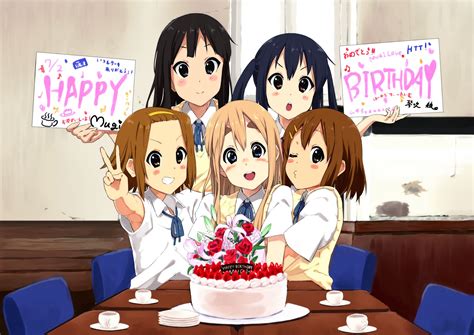 Anime Happy Birthday 5 С днем рождения Аниме Открытки