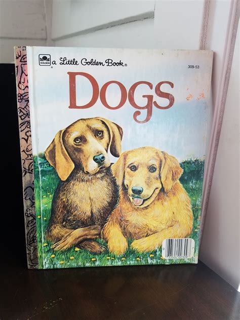 Little Golden Book Dogs Libro Ilustrado Libro Ilustrado Etsy