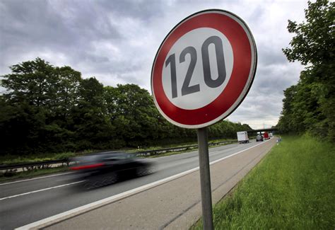 Talk About Highway Speed Limit Divides Germans