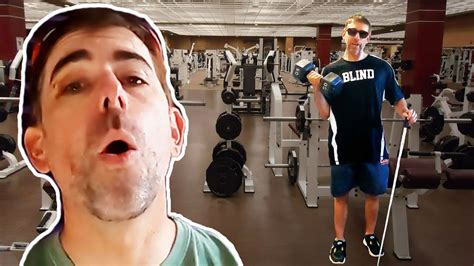The Original Blind Guy Caught Staring At The Gym Tells More Youtube