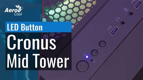 Cronus Mid Tower Case How To Control The Rgb Lighting With The Pc Led