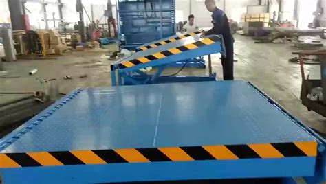 6 Ton Container Loading And Unloading Platform Electric Lifting