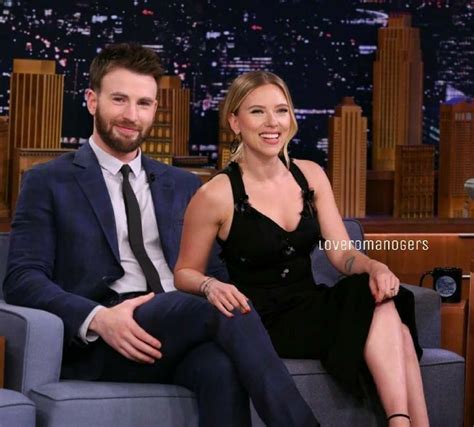 Christopher! scarlett yelled from their kitchen. Evansson: Finally - Jimmy Kimmel | Chris evans scarlett ...