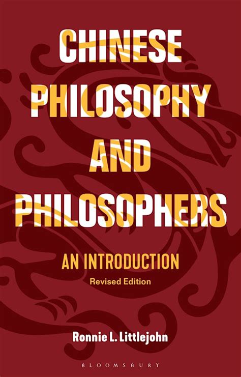 Chinese Philosophy And Philosophers An Introduction Ronnie L