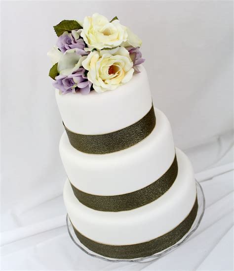 Wedding Cake Topper Calla Lily Ivory Lavender Rose Silk