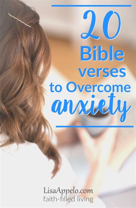 20 Bible Verses To Overcome Anxiety True And Faithful
