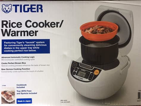 Amazon Com Tiger JAX R10U WY 5 5 Cup Uncooked Micom Rice Cooker