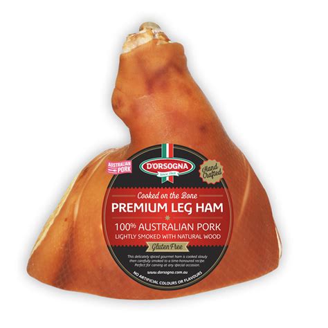 Cooked On The Bone Premium Leg Ham Half Dorsogna