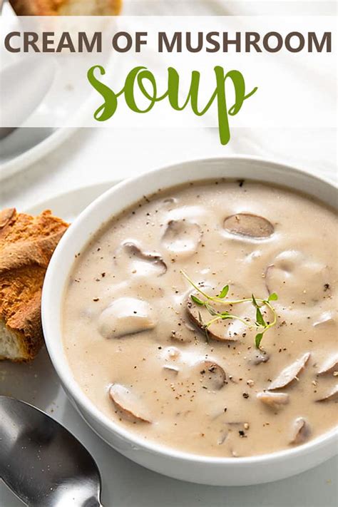Canned soup makes these recipes creamy and delicious. Cream of Mushroom Soup | The Blond Cook