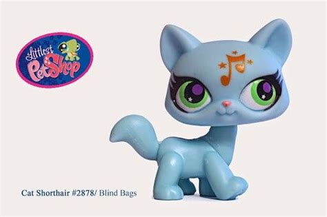 Lps Cat With Music Note On Head Littlest Pet Shop