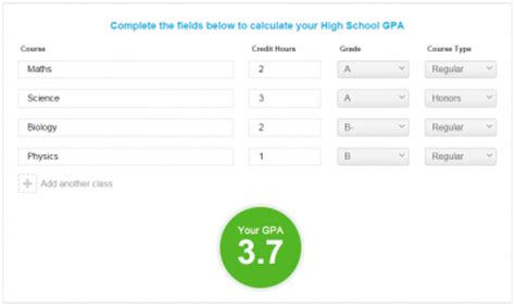 Also use the settings to group courses into semesters. High School GPA Calculator