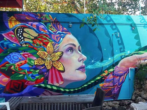 Farid Rueda In Playa Del Carmen Mexico 2018 Arte Mural Graffiti De