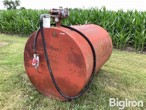 500 Gallon Diesel Fuel Tank W Pump Bigiron Auctions