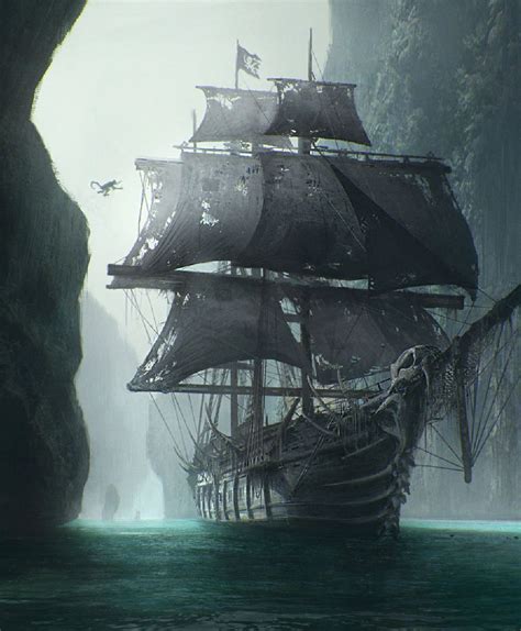 Image Result For Pirates Of The Caribbean Ghost Ship Concept Art