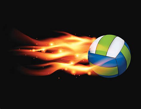 Best Volleyball Spike Illustrations Royalty Free Vector Graphics