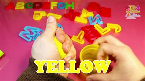 Abc Play Doh Playdough Molds Clay A B C Alphabet For Kids Fun Toys